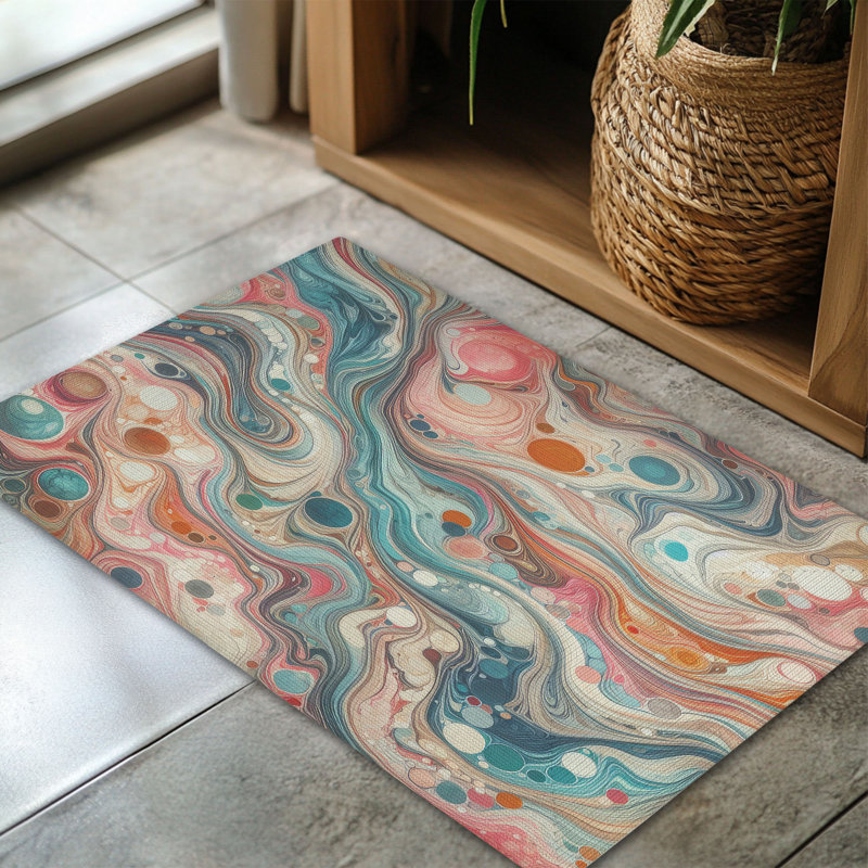 Tapis tressé Prism Swirl, Rectangulaire 3 pi x 5 pi
