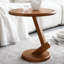 Table de bout moderne ronde P 16 po x H 18 po