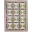 Himalayan Hand Knotted Wool Geometric Area Rug in Beige