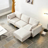 ADF Living Room Furniture Modern Leisure L Shape Couch