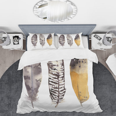 Ensemble de housse de couette bohème et éclectique Boho