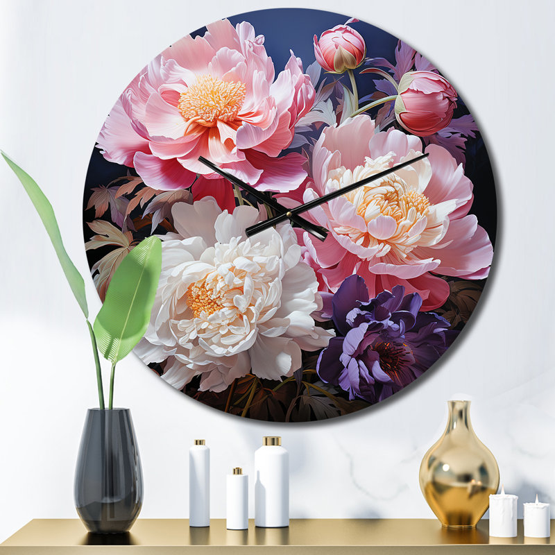 Horloge murale asiatique Asian Art, Petit