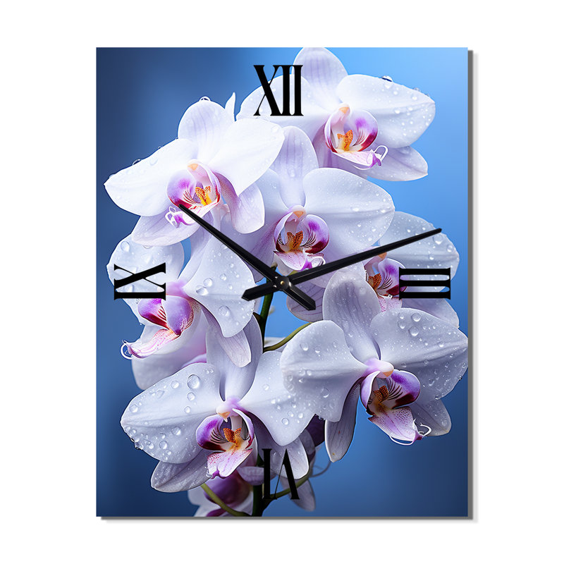 Jernej - Horloges murales florales, Grand