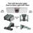 LED Dusk-to-Dawn Security Flood Light w Timer 2100 Lumens Wall or Eave Mount White-96904960