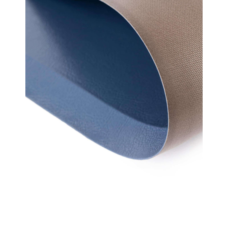 Bodington Modern Solid Color Water Resistant Non-Skid Kitchen Mat, Rectangle 2' x 3', Navy Blue