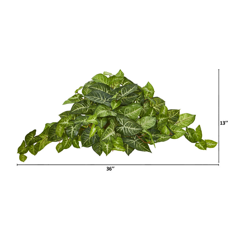 13'' Faux Foliage Plant in Foam Freestanding