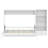 Queen Murphy Bed With Adjustable Shelves & Drawer | Space-Saving Wall Bed-235383399