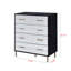 Composez le coffre en noir, argent et or