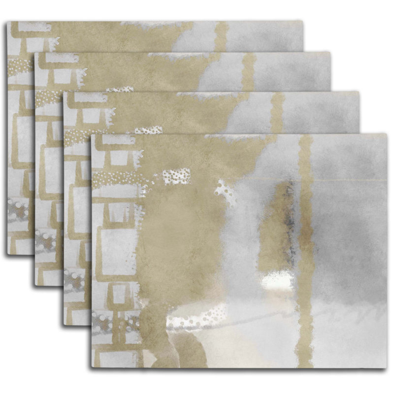 Napperon abstrait en polyester