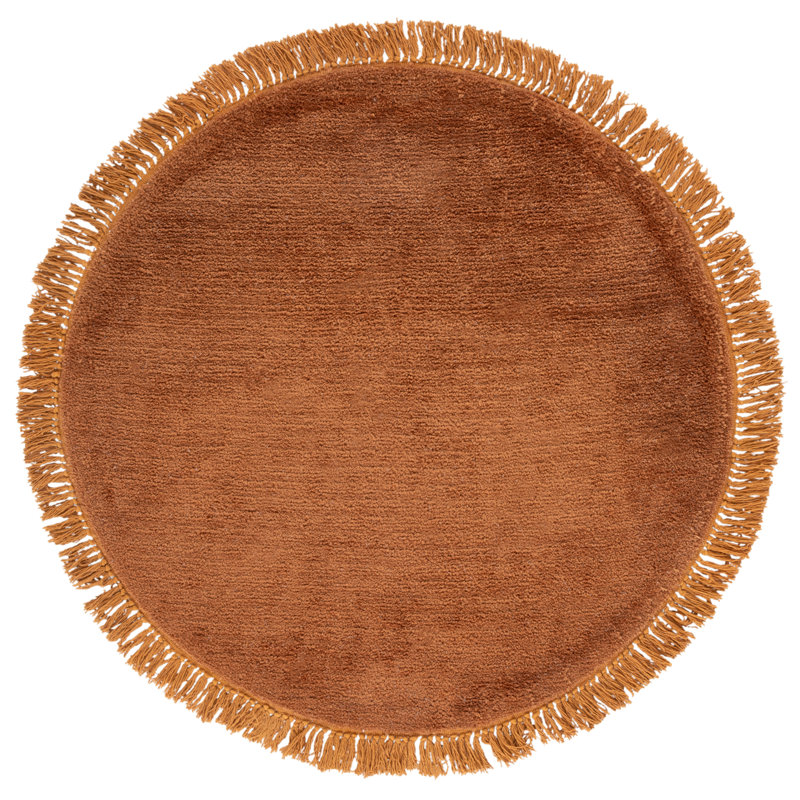 Vermont 575 Hand Tufted Performance Solid Color Rug, Round 3'