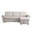 Canapé modulaire en chenille avec canapé-lit réversible et rangement