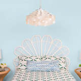 Etting 1 - Light Natural Dome Pendant