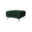 Chesterfield Footstool Bixby with Silver Metal Legs-908942326