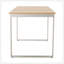 Table de salle à manger, argent + naturel-470883453