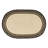 Jacqueline No Pattern Oval Placemat