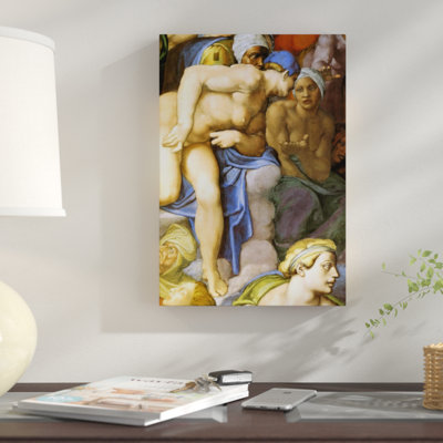 " Detail From The Last Judgement 29 " by Michelangelo