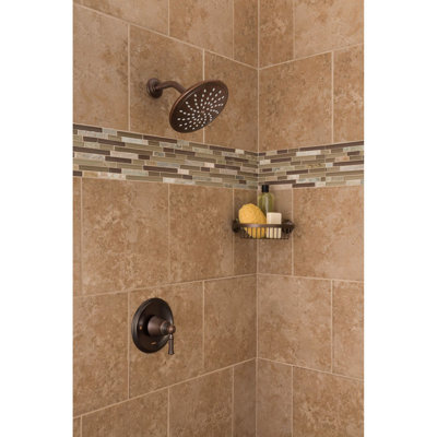 Moen Dartmoor Pressure Balance Tub and Shower Faucet with Lever Handle