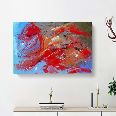Abstract Art Painting Vol.82 - Wrapped Canvas Painting