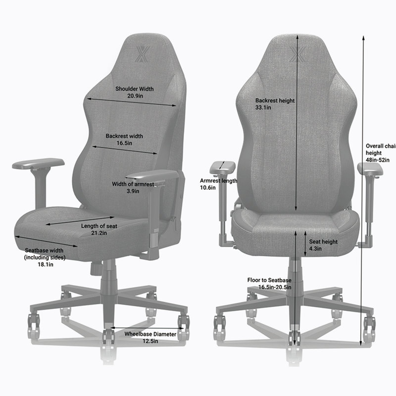Chaise de jeu avec appui-tête Marsanti