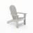 Dark Gray Adirondack Chair – Premium HDPE Poly Lumber For Pool, Patio, And Garden Elegance-752881997