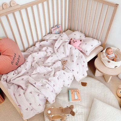 Cute Pattern 2-Layer Muslin Cotton Quilt/Blanket