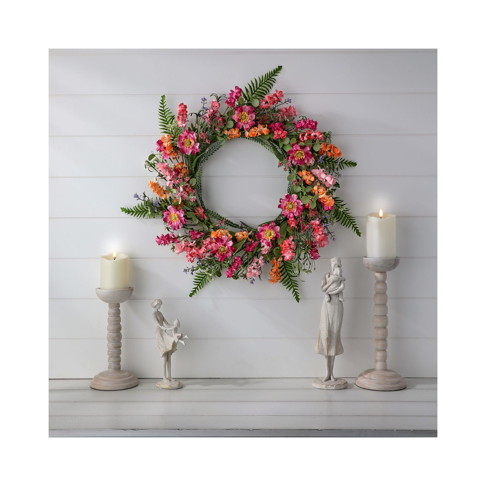 22" Spring Blossoms Wreath