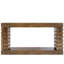 Console 70,88 po en bois brun étroit avec rangement pour canapé d'entrée, salon de couloir