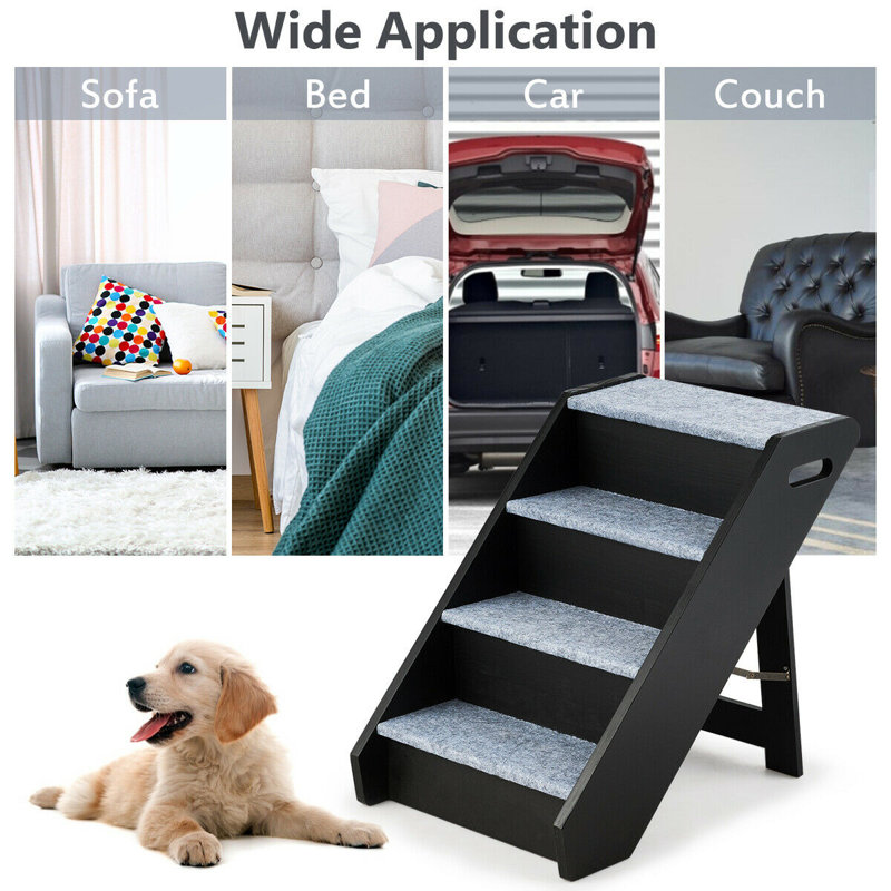Hickerson Collapsible Stairs With 4 Steps