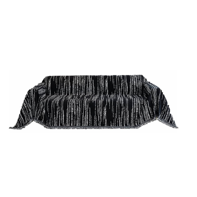Chenille Box Cushion Sofa Slipcover