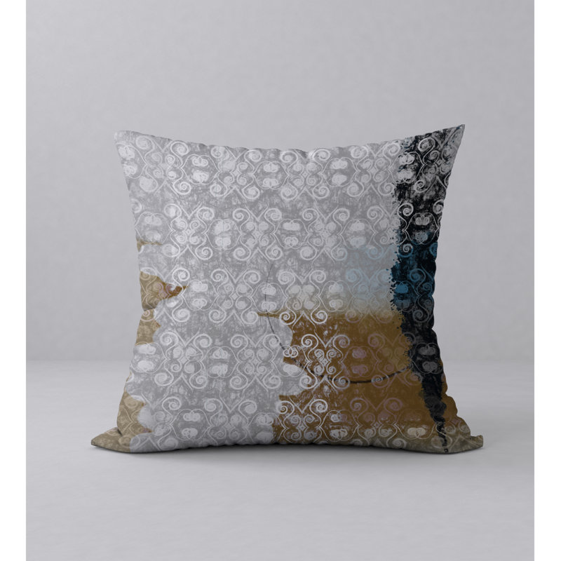 Housse de coussin carrée/insert, 18 po x 18 po