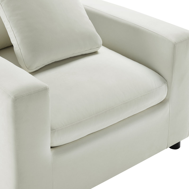 Fauteuil moderne, Ivoire ivoire