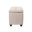 Banc de rangement rembourré en tissu Bacca-772876120