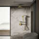 Statement 14" Single-Function Wall or Ceiling-Mount Round Rainhead, Round Rain Showerhead 2.5 GPM