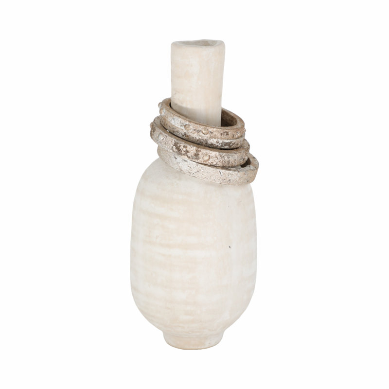 Ceramic/Porcelain Table Vase, 10"