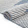 Loop-De-Loop Geometric Synthetic Area Rug