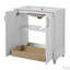 Meuble-lavabo 30 po avec lavabo en céramique, tiroir caché-114254553