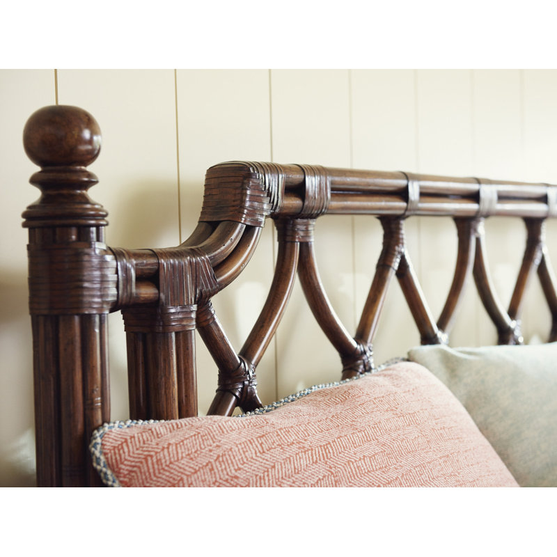 Bali Hai Island Breeze Rattan Bed, Queen