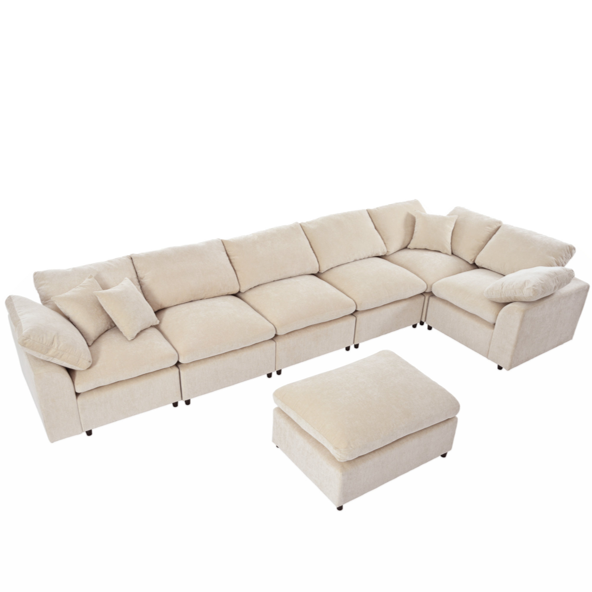 Oversized l deals shaped sectional