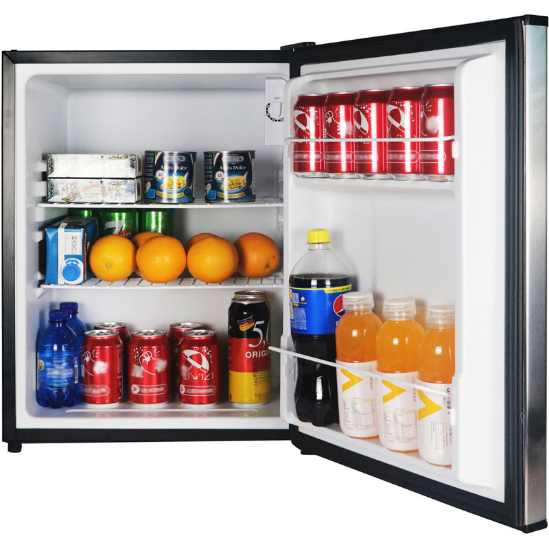 Magic Chef 2.4 Cu. Ft. Stainless Steel Compact Refrigerator