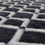 Hand Carved Non-Slip Geometric Doormat