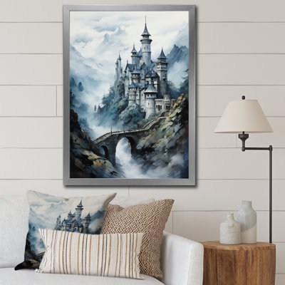 Baryal Castles Misty Mountain Fortress I, reproduction d'art sur toile