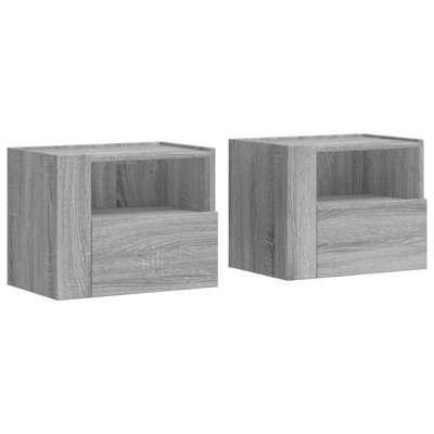 Anahla 45cm W Manufactured Wood Bedside Table