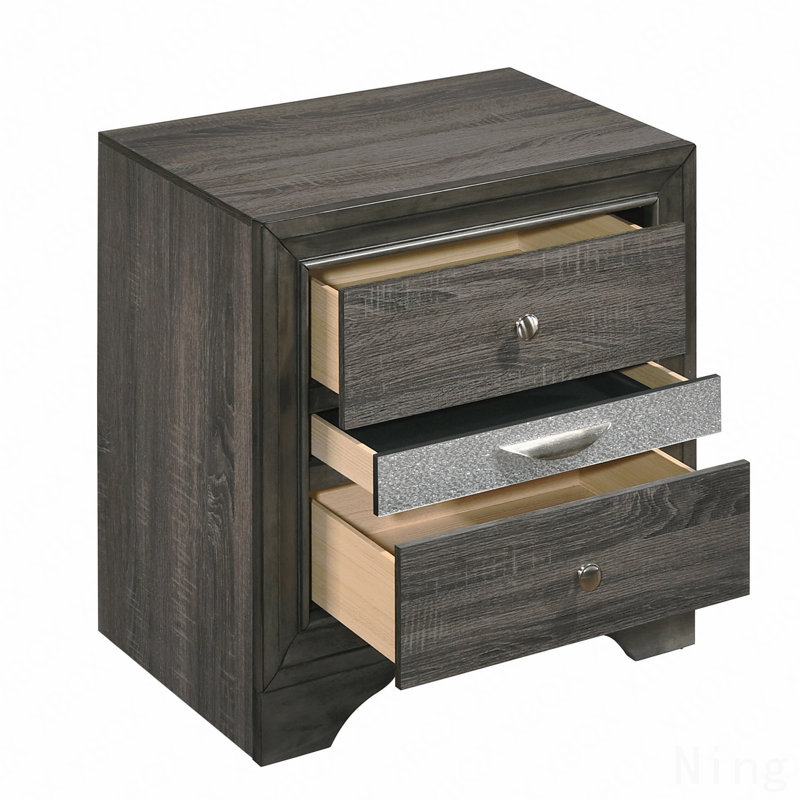 Table de chevet 3 tiroirs