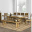 Alfa Extendable Solid Wood Dining Table-843067695