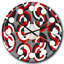 Horloge murale rétro Mid-Century-40743762