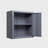 Space-Saving Metal Garage Cabinet With Door, Wall-mounted Storage Cabinet,