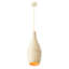 Luminaire suspendu 1 lumière Savoy House Jean en bambou naturel