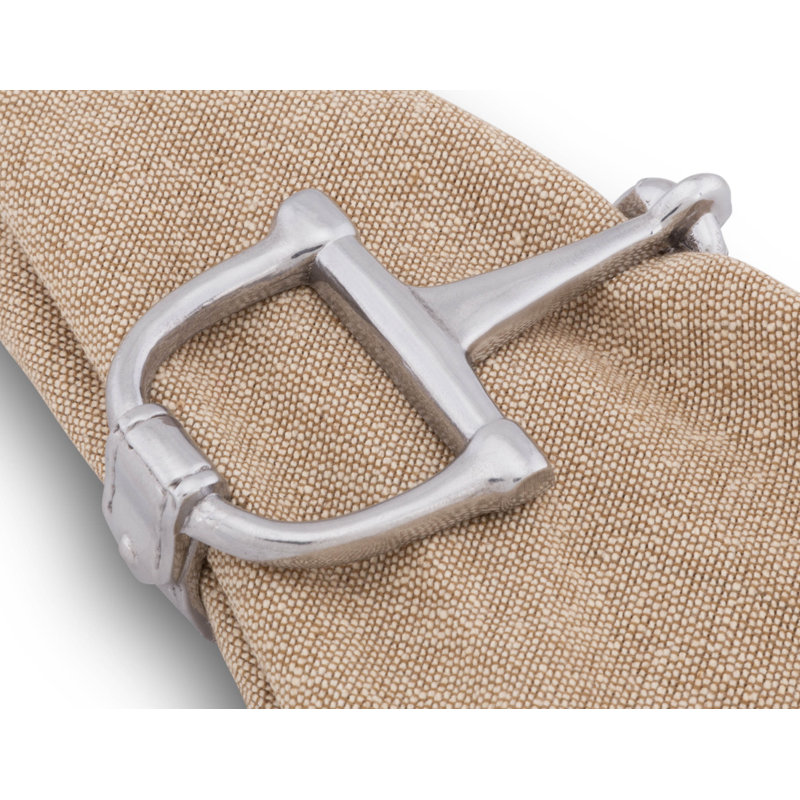 Equestrian Metal Napkin Ring