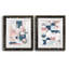 Modern Geo - ensemble de 2 peintures-1921288248-1921288228