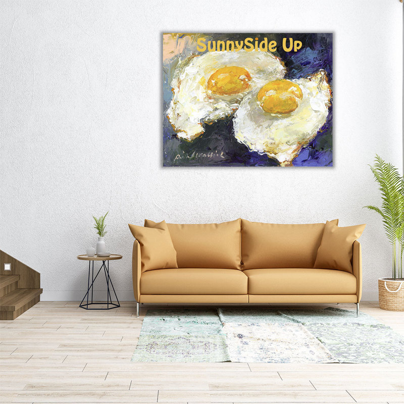 «SunnySide Up», reproduction d'art sur toile, H 36 po x l 45 po